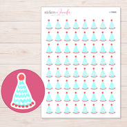 I-19995 planner sticker sheet with enlarged sticker detail