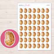 I-20045 planner sticker sheet with enlarged sticker detail