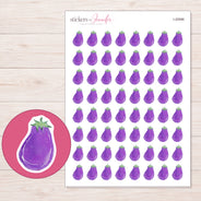 I-20066 planner sticker sheet with enlarged sticker detail