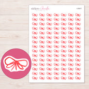 I-20077 planner sticker sheet with enlarged sticker detail