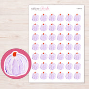 I-20113 planner sticker sheet with enlarged sticker detail