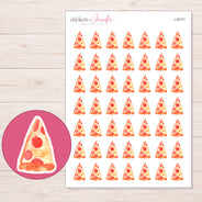 I-20117 planner sticker sheet with enlarged sticker detail