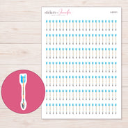 I-20121 planner sticker sheet with enlarged sticker detail