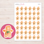 I-20122 planner sticker sheet with enlarged sticker detail