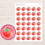 I-20126 planner sticker sheet with enlarged sticker detail