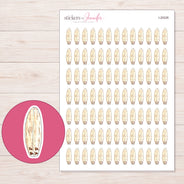 I-20226 planner sticker sheet with enlarged sticker detail