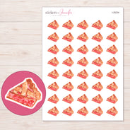 I-20234 planner sticker sheet with enlarged sticker detail