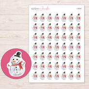 I-20242 planner sticker sheet with enlarged sticker detail