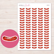 I-20411 planner sticker sheet with enlarged sticker detail