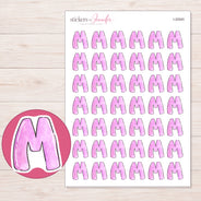 I-20545 planner sticker sheet with enlarged sticker detail