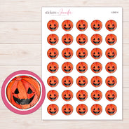 I-20614 planner sticker sheet with enlarged sticker detail