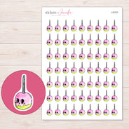 I-20707 planner sticker sheet with enlarged sticker detail