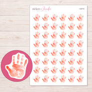 I-20772 planner sticker sheet with enlarged sticker detail