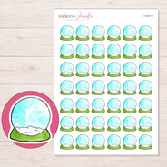 I-20773 planner sticker sheet with enlarged sticker detail