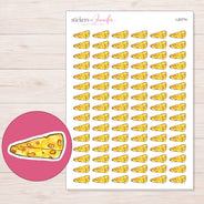 I-20774 planner sticker sheet with enlarged sticker detail