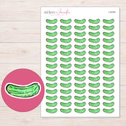 I-20780 planner sticker sheet with enlarged sticker detail