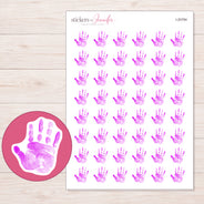 I-20784 planner sticker sheet with enlarged sticker detail