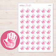 I-20787 planner sticker sheet with enlarged sticker detail