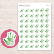 I-20790 planner sticker sheet with enlarged sticker detail