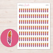 I-20791 planner sticker sheet with enlarged sticker detail