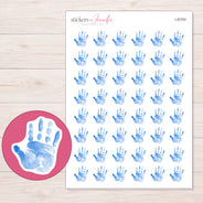 I-20793 planner sticker sheet with enlarged sticker detail