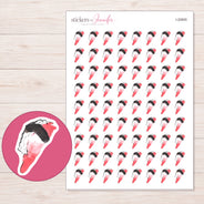 I-20855 planner sticker sheet with enlarged sticker detail