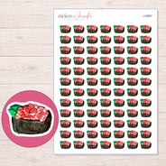 I-20867 planner sticker sheet with enlarged sticker detail