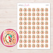 I-20879 planner sticker sheet with enlarged sticker detail