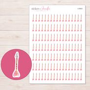 I-20922 planner sticker sheet with enlarged sticker detail