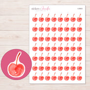 I-20933 planner sticker sheet with enlarged sticker detail
