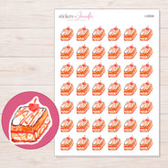 I-20936 planner sticker sheet with enlarged sticker detail