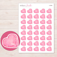 I-20956 planner sticker sheet with enlarged sticker detail