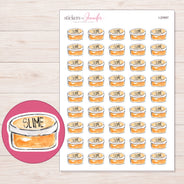 I-20997 planner sticker sheet with enlarged sticker detail