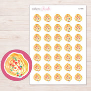 I-21060 planner sticker sheet with enlarged sticker detail