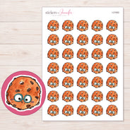 I-21062 planner sticker sheet with enlarged sticker detail