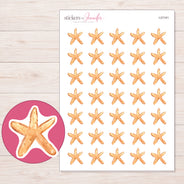 I-21141 planner sticker sheet with enlarged sticker detail