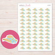 I-21146 planner sticker sheet with enlarged sticker detail