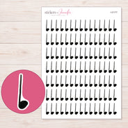 I-21177 planner sticker sheet with enlarged sticker detail