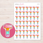 I-21178 planner sticker sheet with enlarged sticker detail
