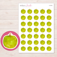 I-21218 planner sticker sheet with enlarged sticker detail