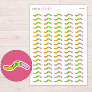 I-21226 planner sticker sheet with enlarged sticker detail