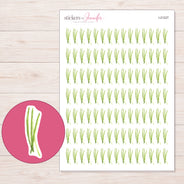 I-21227 planner sticker sheet with enlarged sticker detail