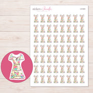 I-21243 planner sticker sheet with enlarged sticker detail