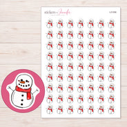 I-21256 planner sticker sheet with enlarged sticker detail