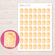I-21272 planner sticker sheet with enlarged sticker detail