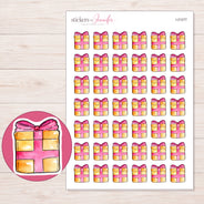 I-21277 planner sticker sheet with enlarged sticker detail