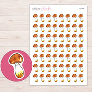I-21289 planner sticker sheet with enlarged sticker detail