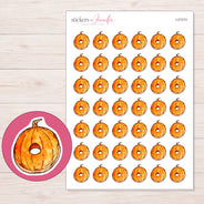 I-21313 planner sticker sheet with enlarged sticker detail