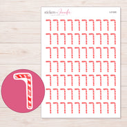 I-21320 planner sticker sheet with enlarged sticker detail