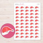 I-21325 planner sticker sheet with enlarged sticker detail